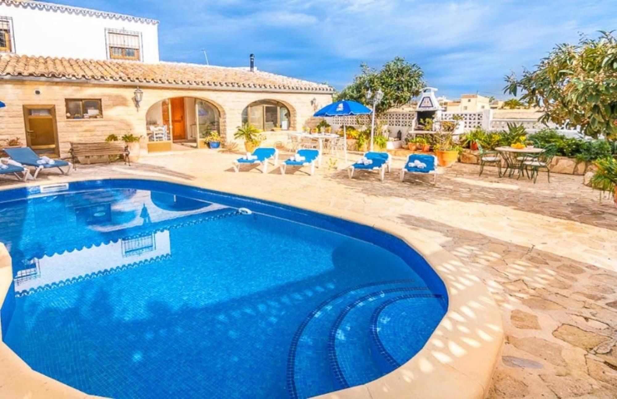 Villa With 3 Bedrooms In Benissa, With Private Pool, Enclosed Garden A Bagian luar foto