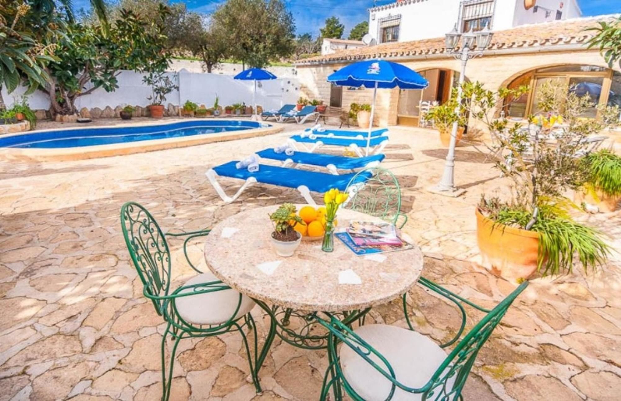 Villa With 3 Bedrooms In Benissa, With Private Pool, Enclosed Garden A Bagian luar foto